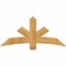 Ekena Millwork Alberta Rough Sawn Timber Gable Bracket, Western Red Cedar, 60"W x 27"H x 2"D x 6"F, 11/12 Pitch GBW060X27X0206ALB00RWR - alternate 1